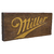 Placa "Miller" Sem Tinta em Madeira - 5268