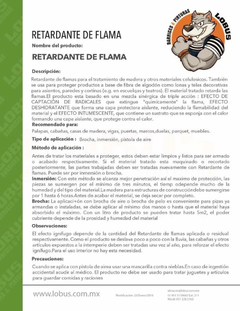 RETARDANTE DE FLAMAS 20 LTS RFL-100.20 - comprar en línea