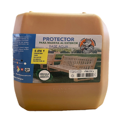 PROTECTOR PARA MADERA EXT. CAOBA BASE AGUA 5-1 4 LTS PME-CA.4