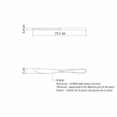 CUCHILLO PARA ASADO PACIFIC 63962/180 en internet