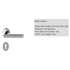 CERRADURA MANIJA ARGOS-DUAL ENTRADA 499.10.058