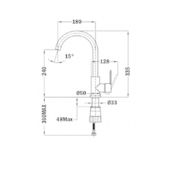 GRIFO DE COCINA IN 915 - comprar en línea