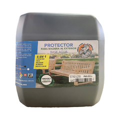 PROTECTOR PARA MADERA EXT. CHOCOLATE BASE AGUA 5 EN 1 PME-CH.4