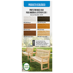 PROTECTOR PARA MADERA EXT. NOGAL BASE AGUA 5 EN 1 PME-NO.20 - comprar en línea