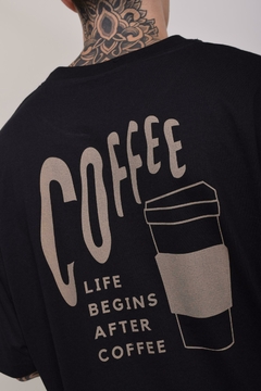 Remera oversize COFFEE - comprar online