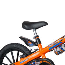 BICICLETA ARO 16 EXTREME LARANJA/ PTO - Girobh Bike Store