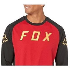 FOX BIKE CAMISA DEFEND LS VERMELHO na internet