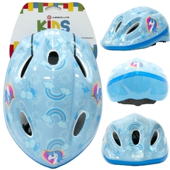 CAPACETE ABSOLUTE KIDS SHAKE AZL UNIC, P