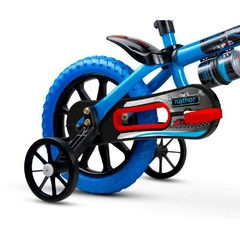 BICICLETA ARO 12 VELOZ NATHOR AZUL/ PTO - comprar online