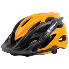 CAPACETE ABSOLUTE WILD LARANJA/PTO, G