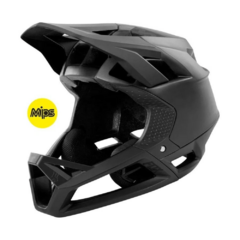 FOX BIKE CAPACETE PROFRAME PRETO FOSCO