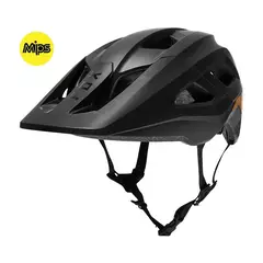 FOX BIKE CAPACETE MAINFRAME MIPS PRETO/DOURADO