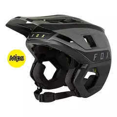 CAPACETE FOX DROPFRAME PRO TWO TONE PRETO MIPS