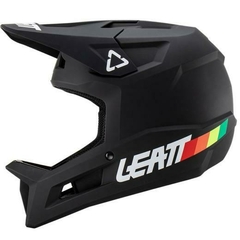 CAPACETE LEATT MTB GRAVITY 1.0 PRETO BRANCO 60 na internet