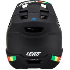 Imagem do CAPACETE LEATT MTB GRAVITY 1.0 PRETO BRANCO 60