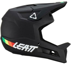 CAPACETE LEATT MTB GRAVITY 1.0 PRETO BRANCO 60 - Girobh Bike Store