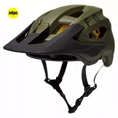 FOX BIKE CAPACETE SPEEDFRAME OLIVA/PRETO