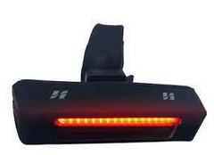 VISTA LIGHT TRAS 4 FUNCOES LED VRM C/RECARGA USB PTO Ref: HOLUZ0021 Marca: HIGH ONE