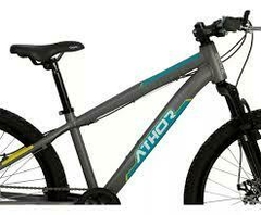 BICICLETA 24 BRAVE TZ 21V SHIMANO F. A DISCO GRAFITE - comprar online