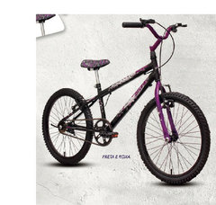 BIC 20 FEM MELODY PRETO/ROXO (WAN)