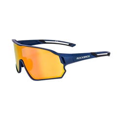 OCULOS CICLISMO ROCKBROSS AZUL ESC. MOD.10134