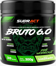 POTE PRE WORKOUT 6.0 BRUTO 0.300KG LIMONADA - SUDRACT