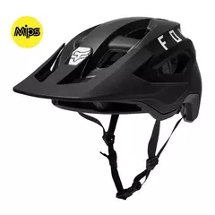 FOX BIKE CAPACETE SPEEDFRAME MIPS PRETO