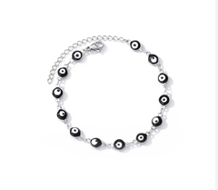 Pulsera ojo turco negra (AJ)