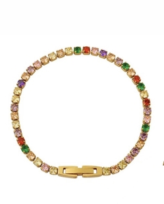 Rainbow circon brazalet