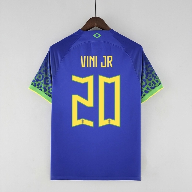 Camisa Seleção Brasileira II 2022 Torcedor Nike Masculina - Azul