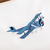 Nécessaire infantil bordada com avião