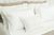 Almofadas porta-travesseiros para cama com babados
