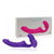 Strapless Recarregável com Plug Vaginal e Controle Double Rider Strap-On Vibrator - Aphrodisia na internet