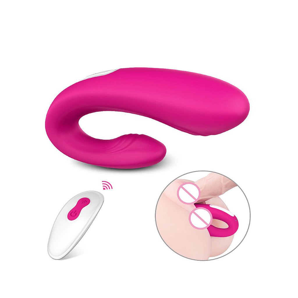 Vibrador Casal Motor Duplo com 9 Modos de Vibração com Controle  Recarregável Enjoy RCT - S-Hande