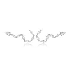 Earcuff navetes com gota