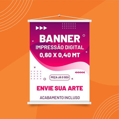 Banner em Lona Brilho Frontlight