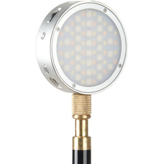 Godox Round Mini RGB LED Luz magnética (Plata) R1 SILVER - PromethStore