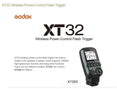 RADIO XT32 C 2.4G GODOX para Canon o Nikon