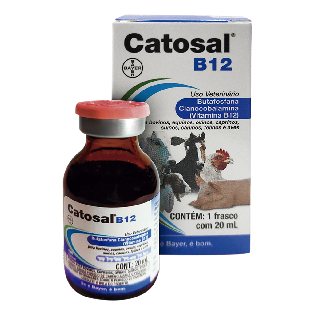 CATOSAL B12 20ML INJETÁVEL BAYER - Rancho 99