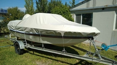 Funda para lancha en lona Rip Stop importada / Boat cover