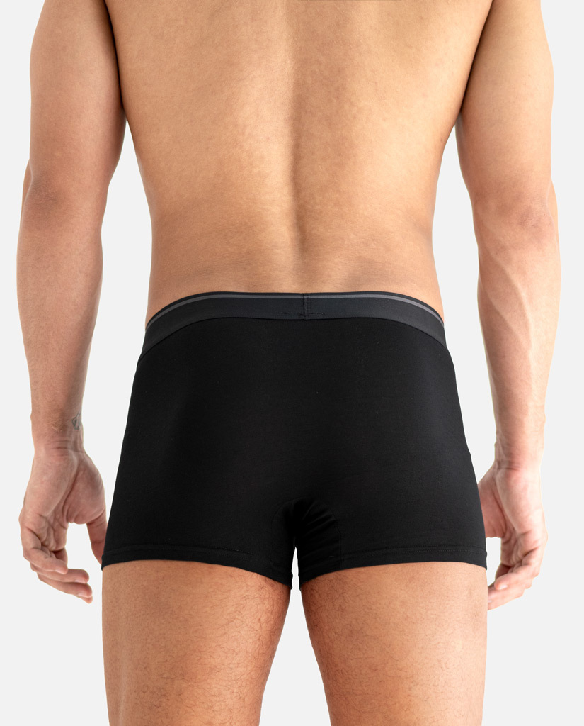 Underwear Bamboo Boxer Briefs - Black - Borogodó Is Here™