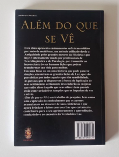 Além do Que Se Vê - Claudio Roque Buono Ferreira e Wagner V. Costa - comprar online