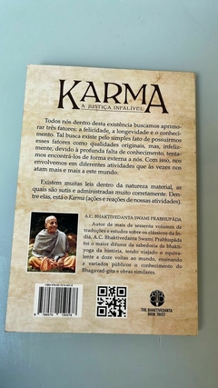 Karma - a Justiça Infalível - A. C. Bhaktivedanta Swami Prabhupãda - comprar online