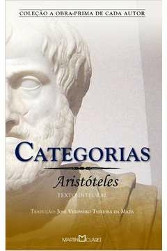 CATEGORIAS - ARISTOTELES