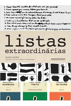 LISTAS EXTRAORDINÁRIAS - Shaun Usher