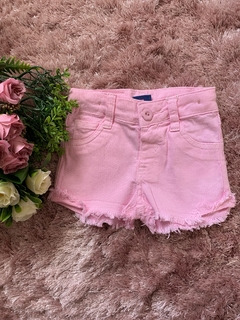 SHORTS MENINA C/ ELASTANO