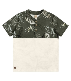 CAMISETA MENINO FOLHAGENS TRICK NICK - loja online