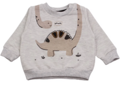 Conjunto Baby Gijo Menino Moletom Estampa Dino + Calça na internet