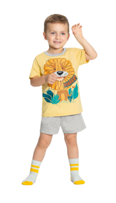 Pijama Infantil Leão