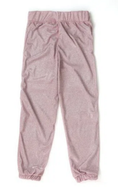 Calça Jogger menina com Glitter